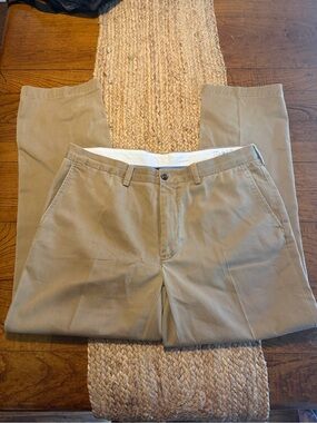 Ralph Lauren Khaki Cotton Chino Pants - Light Tan